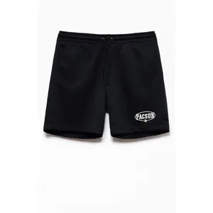 Pacsun Men's Black Mesh Basketball Shorts Pacsun Men's Black Mesh Basketball Shorts