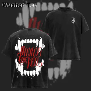 Vintage Pierce The Veil New Shirts , PVP T-shirt & Hoodie , Washed Oversized T-Shirt , Rock Band Shirt, Retro Music Tee, Rock Music Lover Shirt, Vintage Band Shirts Casual Fabric Fit Top , Top Men's and Women's Clothing
