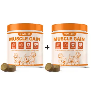 Daily Protein Chews for Dogs | With L-Arginine, Omega 3 & Whey | Support for Active Dogs & Puppies