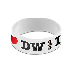 Doctor Who Rubber Wristband I Heart The Doctor