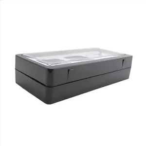 Mechanical Alarm Clock Novelty Flip Clock Desktop Digital Clock with Calendar Clock Home Decor Retro Decor,Black