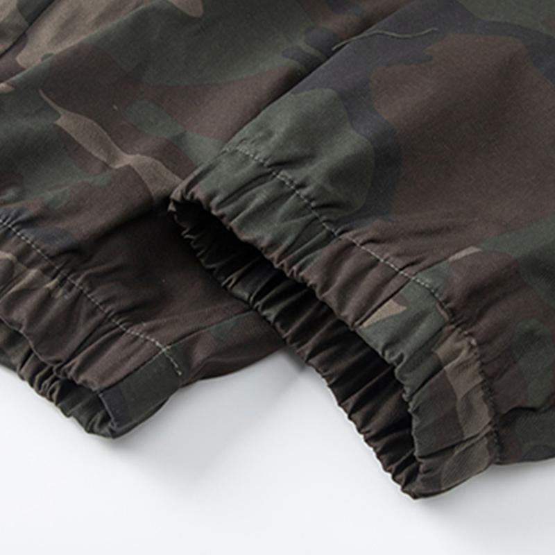 Men's Camouflage Work Pants - Simple Street Style, Multiple Pockets, Elastic Waistband with Drawstring, Lightweight Outdoor Hiking Casual Jogging Pants Men's Camouflage Work Pants - Simple Street Style, Multiple Pockets, Elastic Waistband with Drawstring, Lightweight Outdoor Hiking Casual Jogging Pants