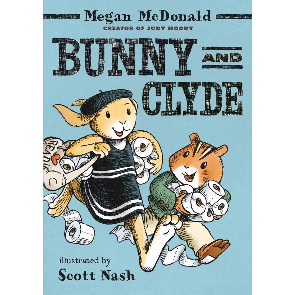 USED Book - Bunny and Clyde: (A Funny Early Chapter Book Featuring Animal Friends and Silly Adventures - For Kids Ages 5-8 in Grades K-3) by McDonald, Megan (Hardcover) - english