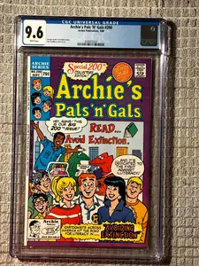 Archie's Pals 'n Gals #200 CGC 9.6 | Final Issue | Archie Comics | High Grade Slab