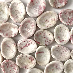 Cinnabar Worry Stone