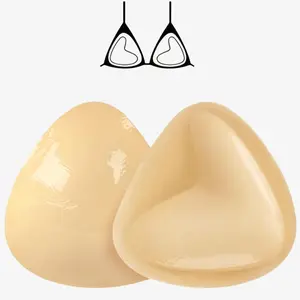 Double-Sided Adhesive Bra Pads, Waterproof Sticky Bra Cups, Lifting Adhesive Bra Pads, Suitable for Bra Padding, Breast Enlargement Products, Adhesive Bra Inserts