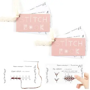 Creative Mini Sewing Book, Learn Various Sewing Techniques, Enhance Your Sewing Skills, Ideal for Embroidery & Sewing Enthusiasts, Sewing Kit