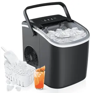 Create Ice Magic Daily: 26 lbs/24H, 9 Bullet Ice in 6 Min