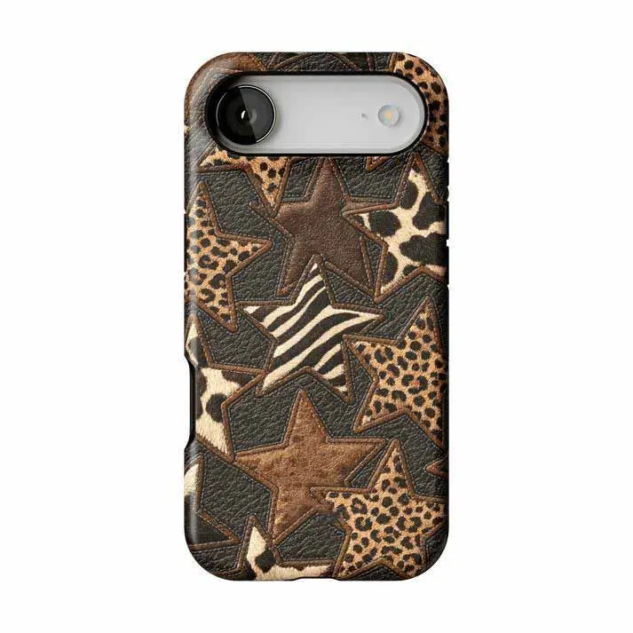 Vireli 3D Leopard Print Smartphone Casing - Shockproof, Secure Fit 3D Design, 2026 Summer Trend Animal-Themed Protection for iPhone 11-17 Pro Max, Cute Teen Gift for Handheld Devices