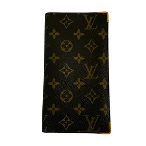 Pre-owned Louis Vuitton Wallet Small Leather Goods monogram long passport card holder unisex authentic with COA 881 CT