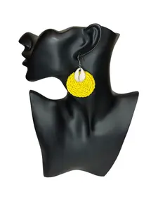 Cowrie Hemp Earrings