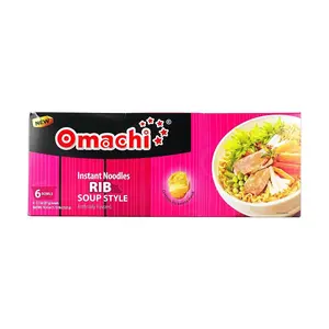OMACHI Vietnamese Instant Noodles Pork Bone Soup Flavor 87g x 6 Bowls Boxed Set