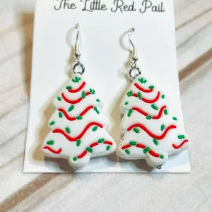 Christmas earrings