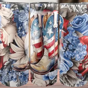“Rustic 4th” 20oz Stainless Tumbler