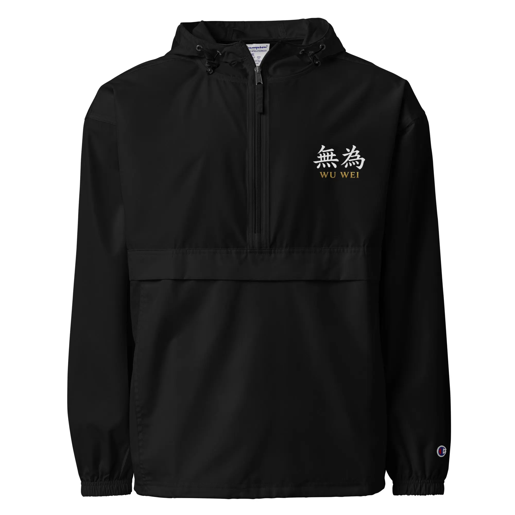 WU WEI Embroidered Champion Packable Jacket