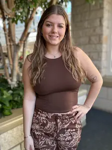 Premium Rayon Double Layered Round Neck Tank Top