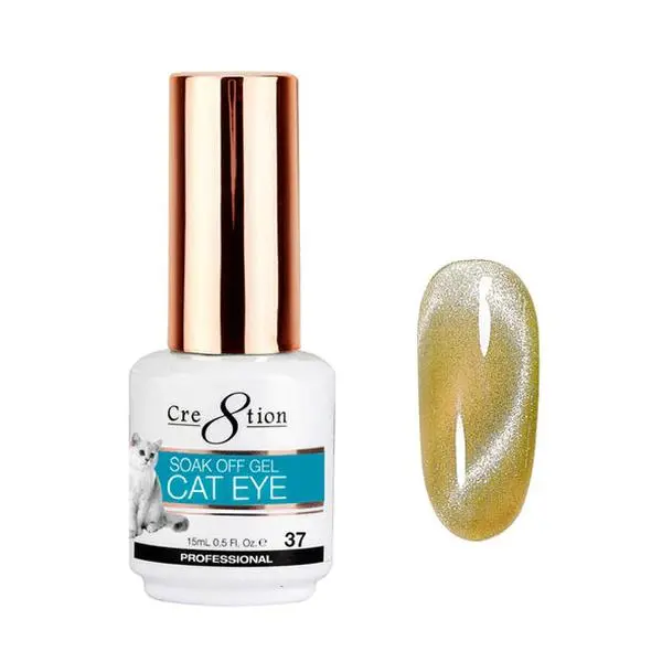 Cre8tion Cat Eye Soak Off Gel 0.5oz - 1-336