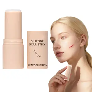 Silicone scar stick-Upgrade Silicone Scar Removal Cream for Burn,Stretch marks,Acne Old Scar Remova,Cream for Face & Body Fades Dark Scars Lightweight & Easy to Apply