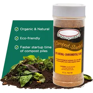 Compost Starter 4 Oz.  up to 1,000 Lbs of Compost