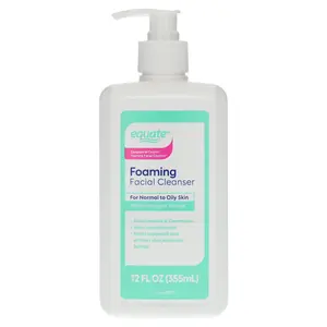 Equate Foaming Facial Cleanser, 12 fl oz