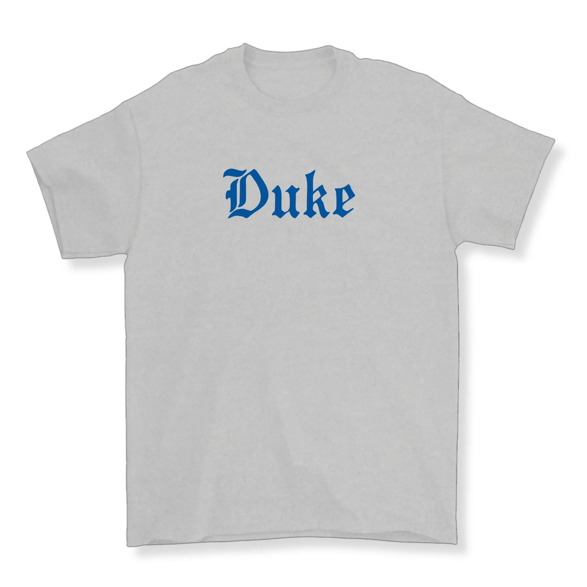 Duke Lettering Basketball Sports Graphic T-Shirt, Classic Collegiate Vintage Tee, University Streetwear Top, Casual Menswear Womenswear