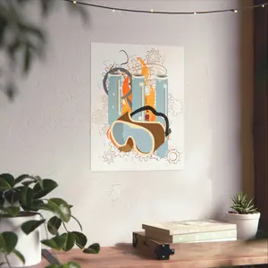 Fantasy Artificer Class Print | Artificer Class Poster, DnD Gifts, Christmas Gift, Tabletop Games, Roleplay Game, Dungeons & Dragons, DND Fans, Room Décor, DnD Artificer, Artificer Character