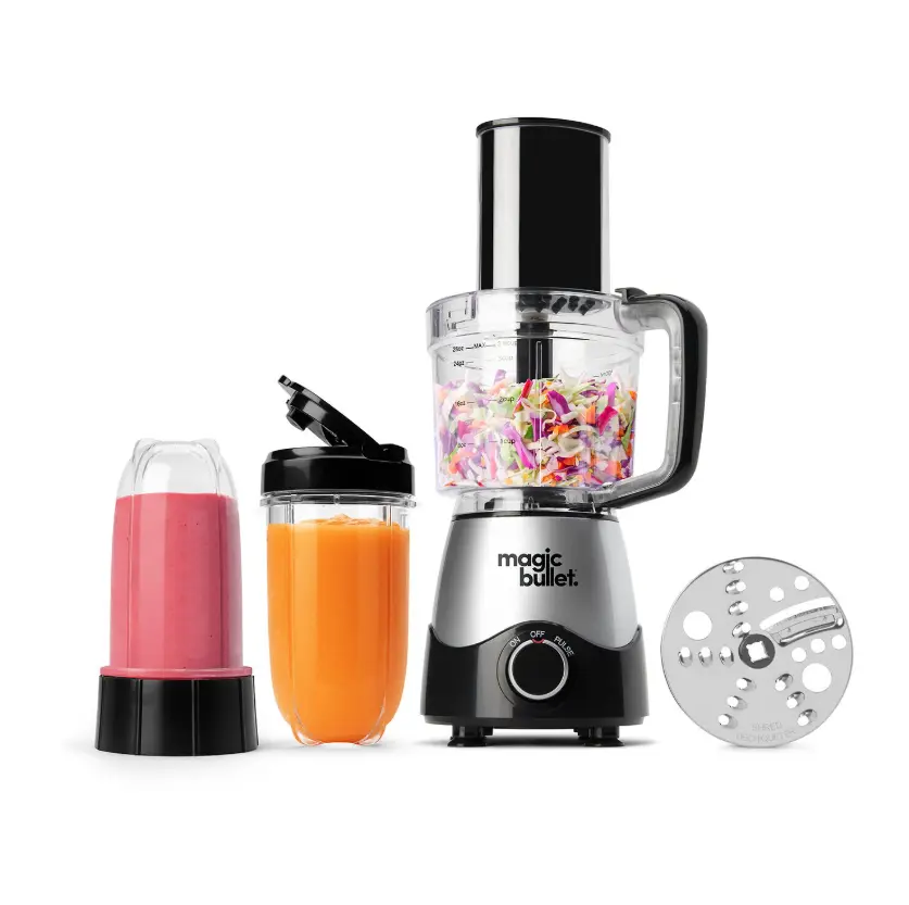 Magic Bullet Kitchen Express Blender and Food Processor, Compact Multi-Function Kitchen Appliance, High-Speed Smoothie Maker & Food Chopper, Personal Blender for Fruits, Vegetables, Sauces, Dips & More