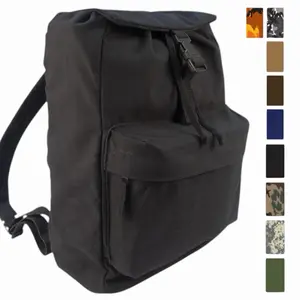 Rothco Canvas Daypack Backpack – Heavy-Duty Cotton Canvas Backpack for Hiking, Camping, Traveling, and Daily Use – 34L Capacity