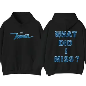 Drake The Iceman Vintage T-Shirt&Hoodie – What Did I Miss Rap Tee, Unisex Y2K Music Graphic Shirt, Trendy Rapper Merch Gift for Men and Women Tops