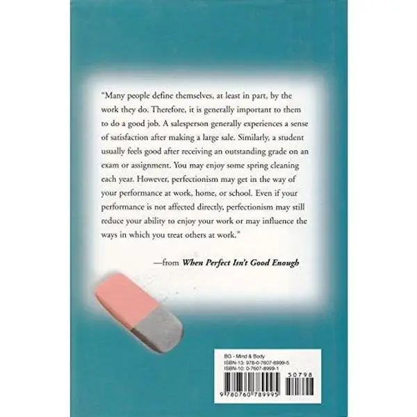 USED-When Perfect Isn't Good Enough: Strategies for Coping with Perfectionism by Ph.D. Martin M. Antony (Hardcover)