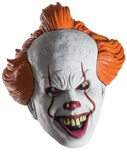 It Mask Pennywise Scary Clown Halloween Masks for Adult Men Women Horror  Full Face Cosplay Costume Party Prop Halloween Festival Mask Halloween Festival Adjustable