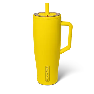 BrüMate Era 40oz Tumbler with Handle and Straw | 100% Leakproof Insulated Tumbler | Keeps Ice 24+ Hours | Cup Holder Friendly Base