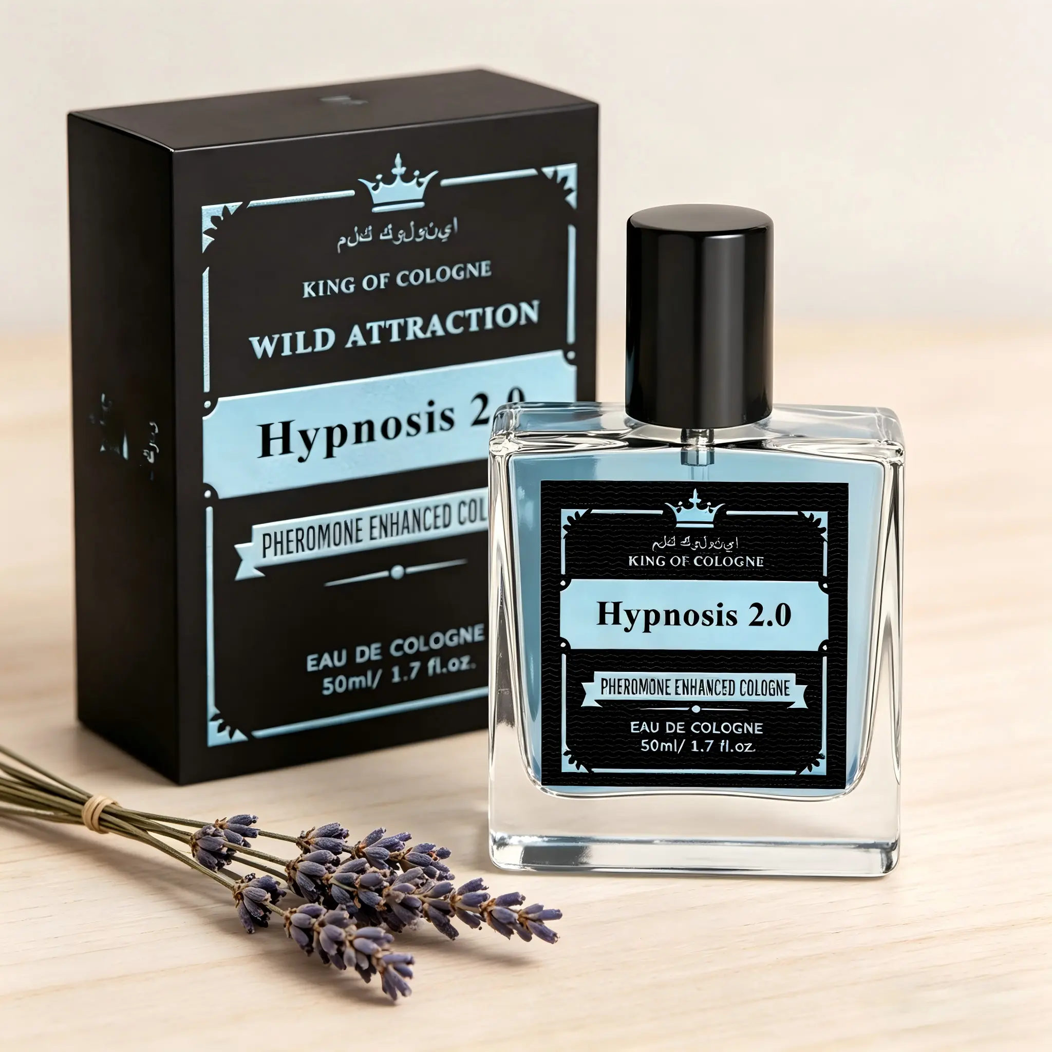 Hypnosis 2.0 Pheromone Cologne for Men - Science-Enhanced Unisex Fragrance to Boost Raw Appeal and Confidence