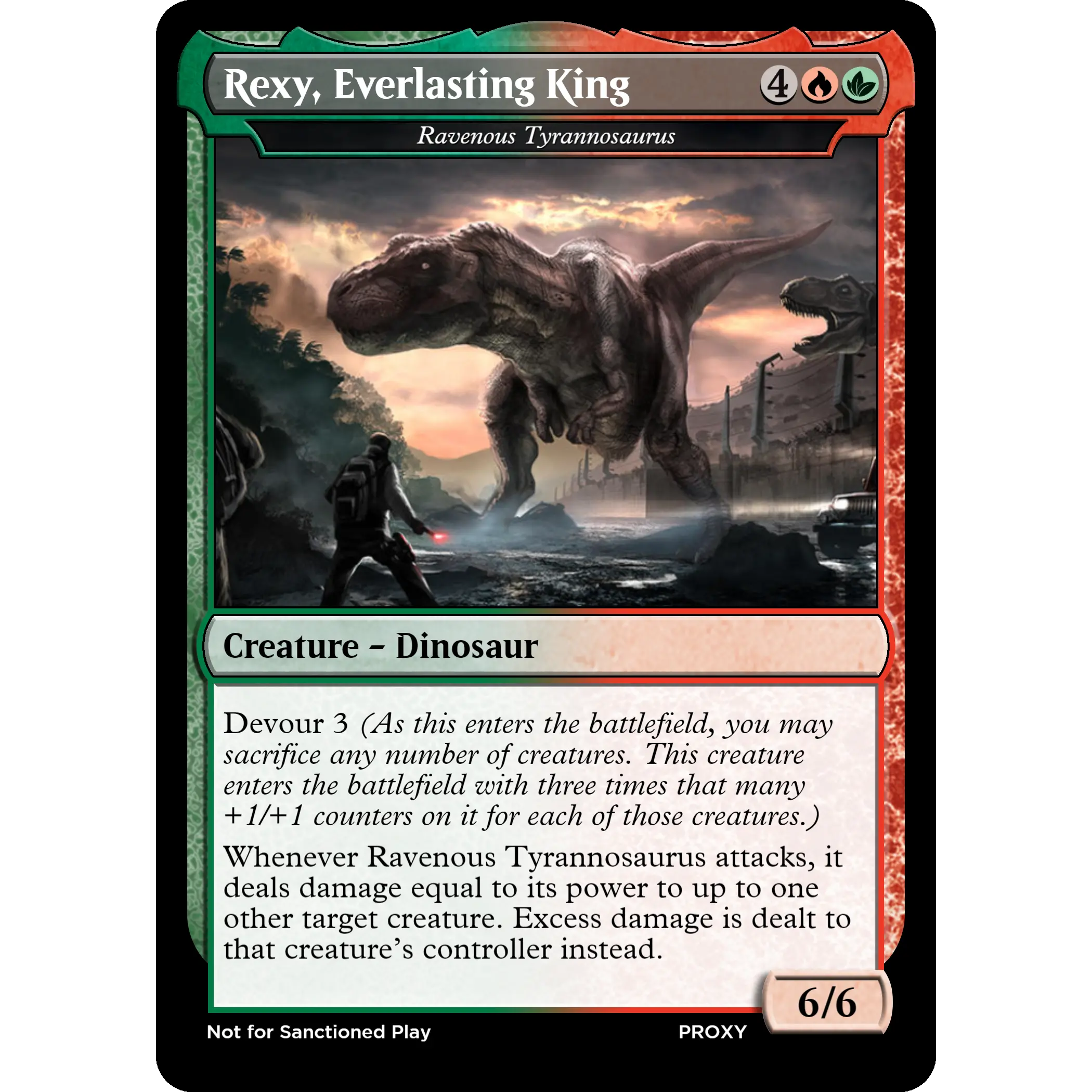 GhostDogProxies Rexy Everlasting King Ravenous Tyrannosaurus