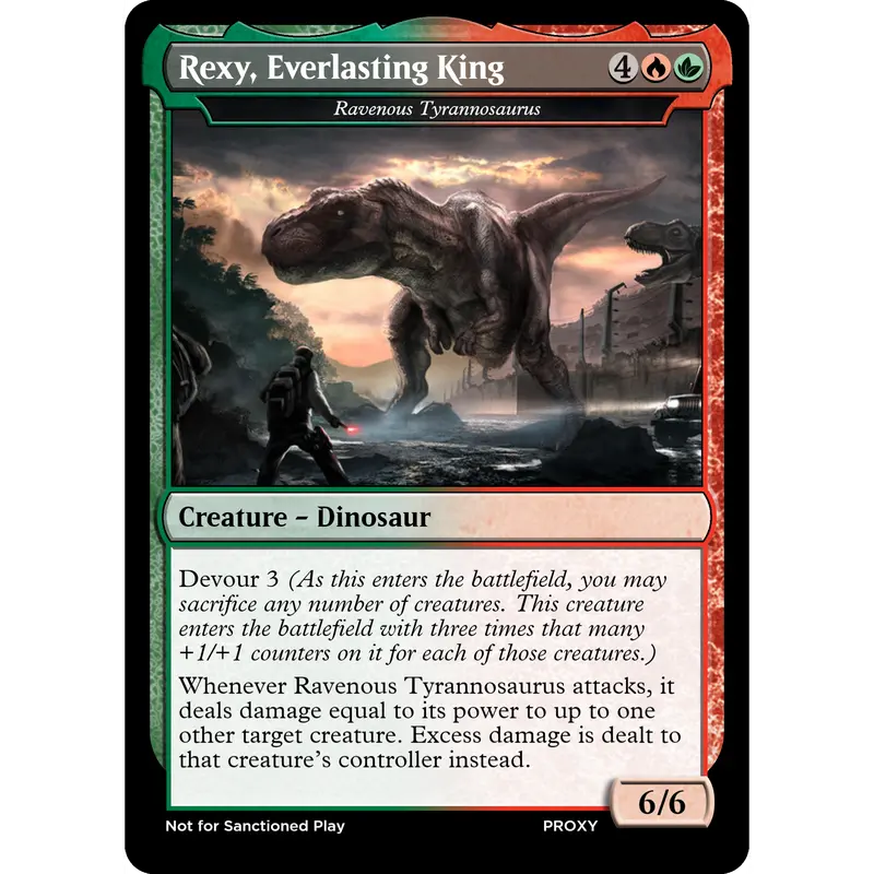GhostDogProxies Rexy Everlasting King Ravenous Tyrannosaurus