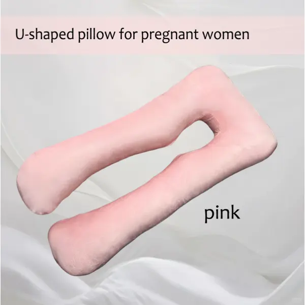 Sleep Better Tonight: U-Shaped Pillow for Pregnant Mothers、Pregnancy Essential: U Pillow for Belly, Back & Leg Support、Cozy U-Shaped Maternity Pillow: Relieve Waist & Hip Pressure、U-Shaped Pregnancy Pillow for Side Sleepers