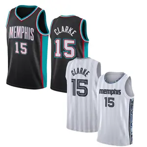 Brandon Clarke Men's Team Memphis Limited Basketball Mesh Jersey Shirt