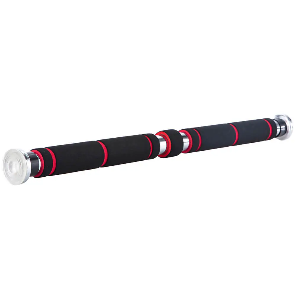 Iron Chin Up Bar Sraight Version - Pull Up Bar for In-Home Fitness - Mounts in All Residential Doorway