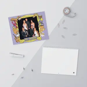 Retro Friends TV Show Calendar 2026 - Merch For Fan, Celebrity Merch, Christmas Gift | Home Decor, Office Decor - Fan Gift, Unique Holiday Gift