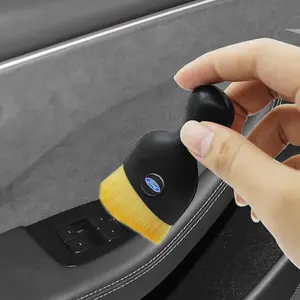 Car Interior Cleaning Brush Set, Shell Center Console Cleaner for Ford Models, Efficient Vehicle Maintenance Tool Kit