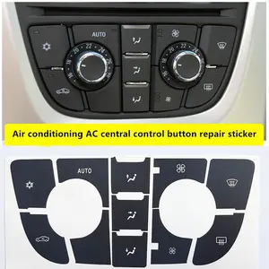 Car Interior Stickers, Scratch-Resistant, Durable, Unique Shape, Elegant Design, Repair Buttons for Buick Excelle Gt Xt Ac Control Panel