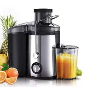 Juicer Machine,  Centrifugal Juicer Extractor with Wide Mouth Feed Chute for Fruit Vegetable, Easy to Clean, Stainless Steel