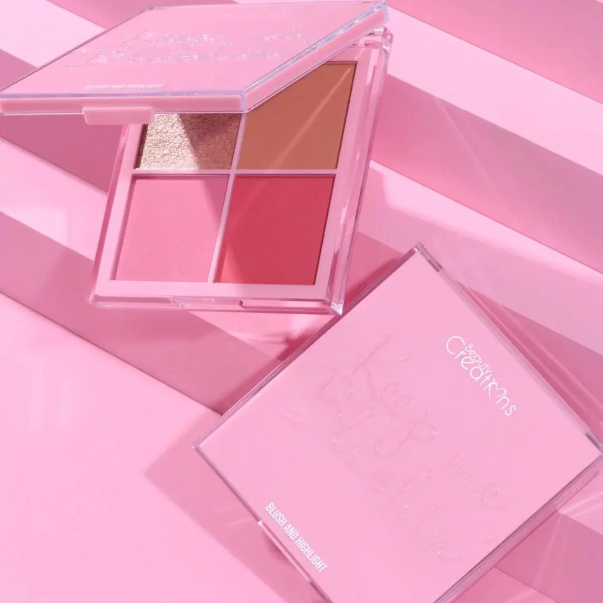 BEAUTY CREATIONS - 24/7 Keep Me Blushin Quad