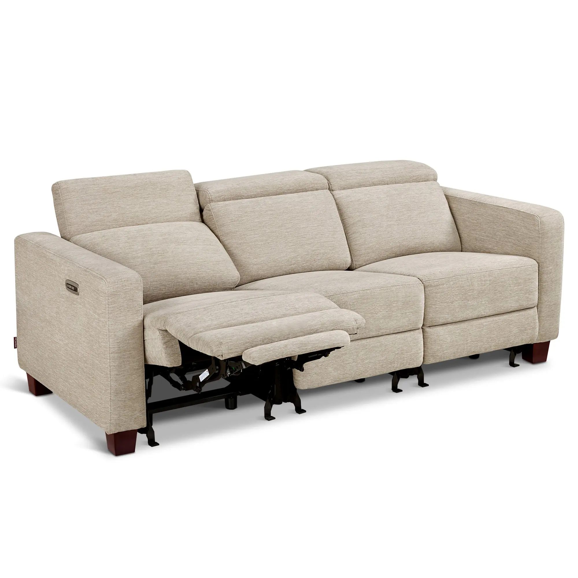 Zero Wall Power Reclining Sofa, Fabric HL198M1|HL198M3 Zero Wall Power Reclining Sofa, Fabric HL198M1|HL198M3