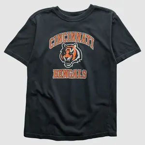 Cincinnati Bengals Reebok 2000s T-Shirt - Black -  S