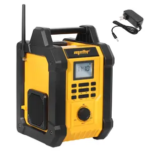 Mellif Jobsite Radio Speaker Stereo,Compatible with DeWalt 20V Max Battery, IPX54 Waterproof, Enhanced Signal Reception, gift ideas