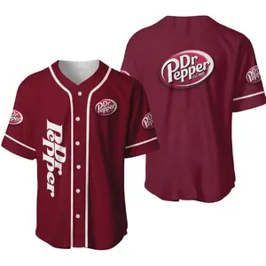 Dr Pepper Est 1885 Baseball Jersey