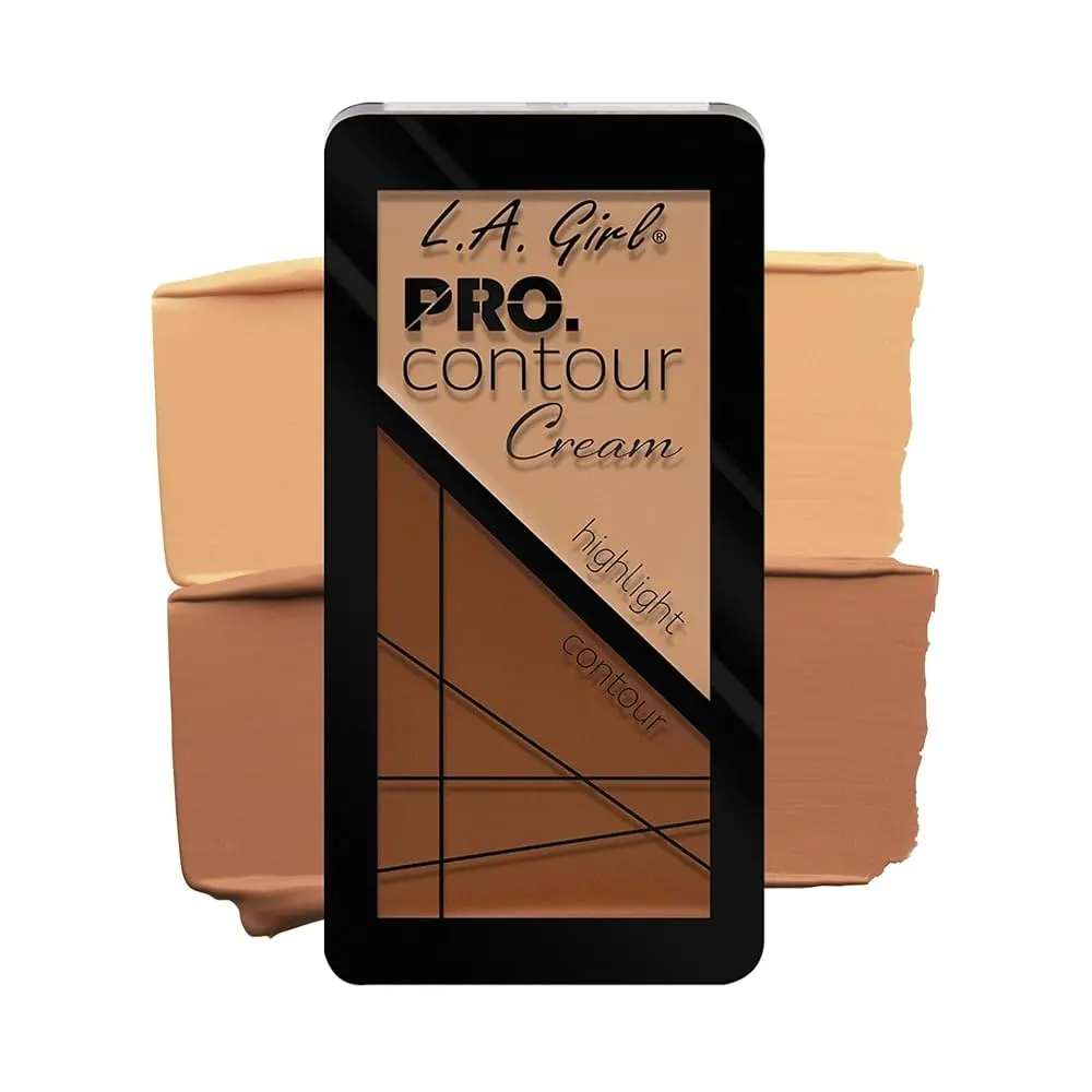 L.A Girl Pro Contour Cream Natural, Highlight/Contour 0.16Oz/4.4G