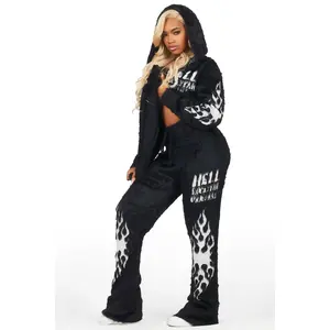 Sheriece Black Super Stacked Trackset