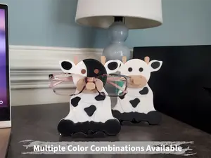 Cow Eyeglass or Sunglass holder, great gift idea